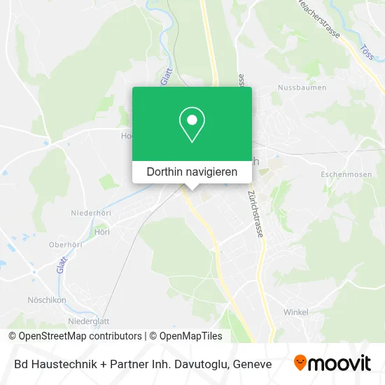 Bd Haustechnik + Partner Inh. Davutoglu Karte