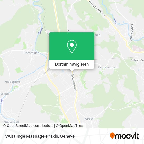 Wüst Inge Massage-Praxis Karte