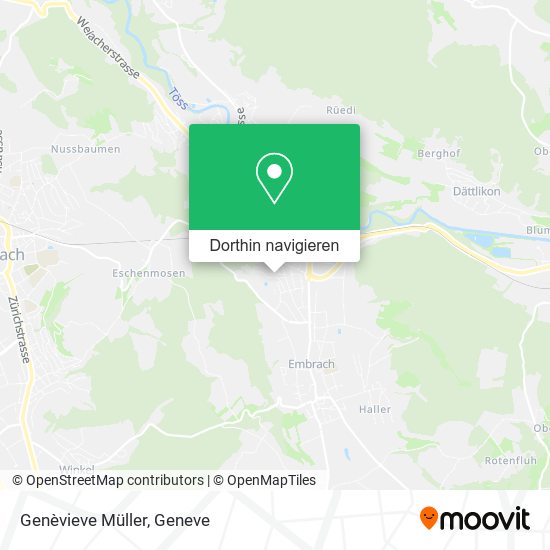 Genèvieve Müller Karte