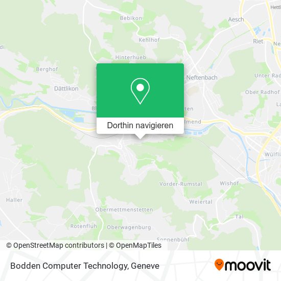 Bodden Computer Technology Karte
