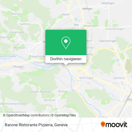 Barone Ristorante Pizzeria Karte