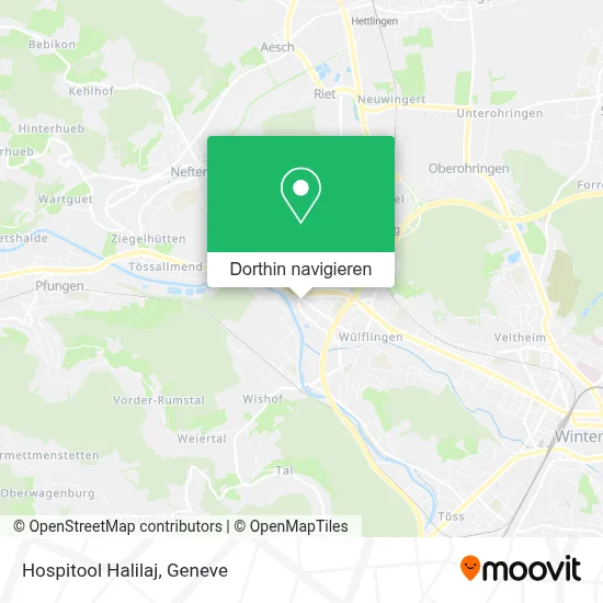 Hospitool Halilaj Karte