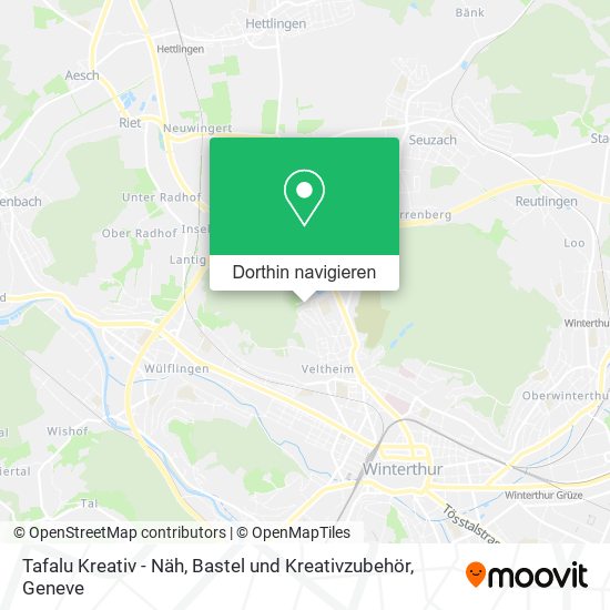 Tafalu Kreativ - Näh, Bastel und Kreativzubehör Karte