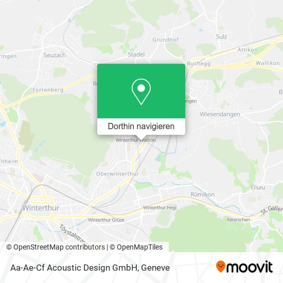 Aa-Ae-Cf Acoustic Design GmbH Karte