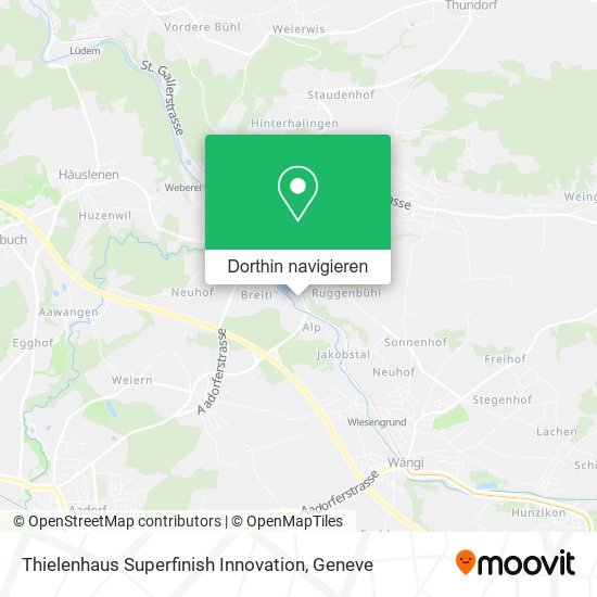 Thielenhaus Superfinish Innovation Karte