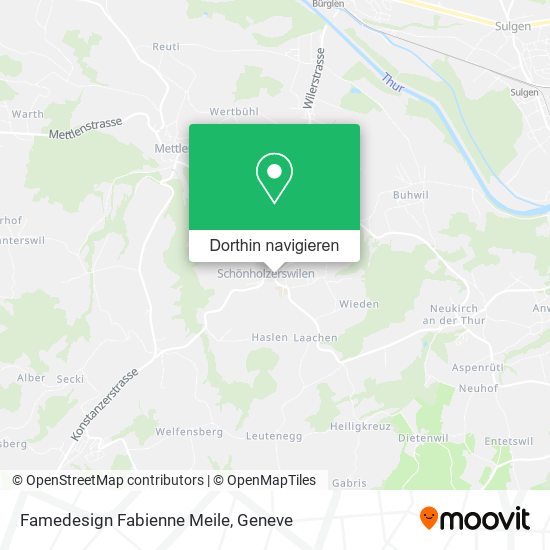 Famedesign Fabienne Meile Karte