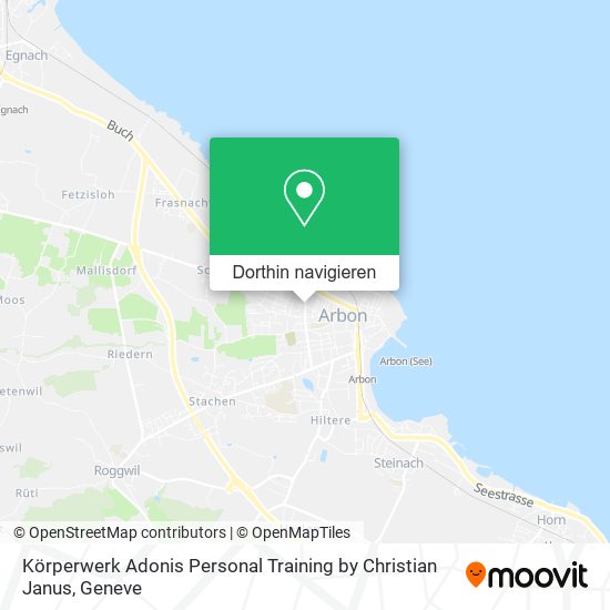 Körperwerk Adonis Personal Training by Christian Janus Karte