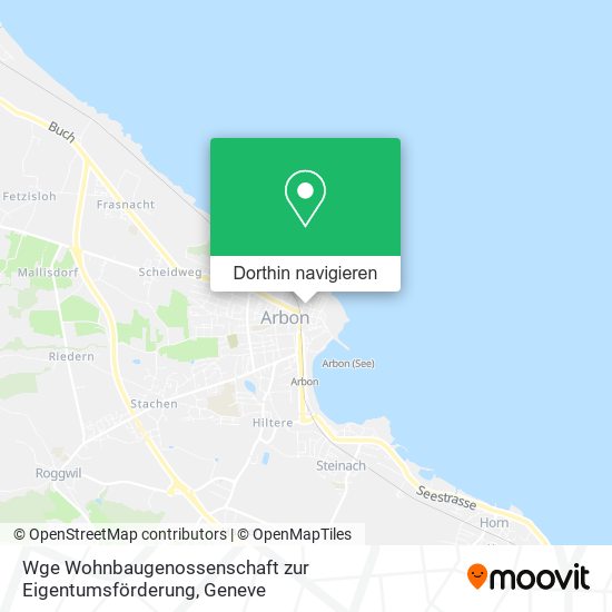 Wge Wohnbaugenossenschaft zur Eigentumsförderung Karte