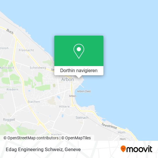 Edag Engineering Schweiz Karte