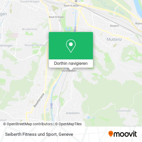 Seiberth Fitness und Sport Karte