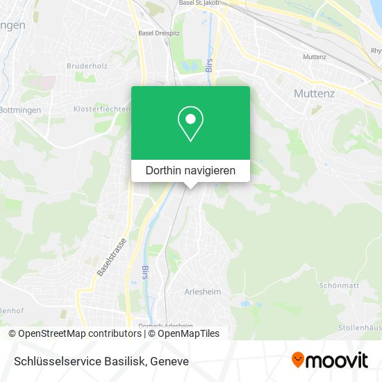 Schlüsselservice Basilisk Karte