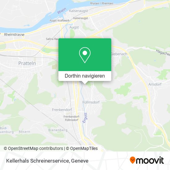 Kellerhals Schreinerservice Karte