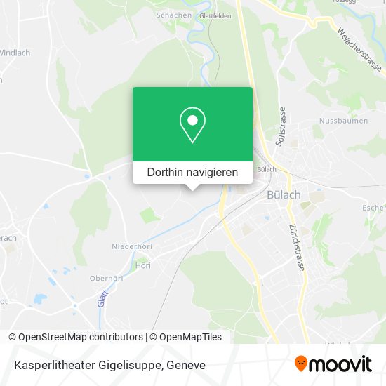 Kasperlitheater Gigelisuppe Karte