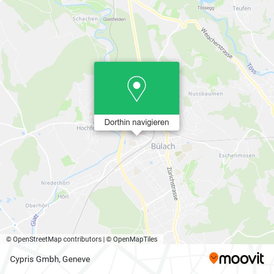 Cypris Gmbh Karte