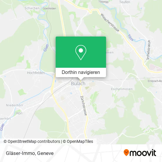 Gläser-Immo Karte