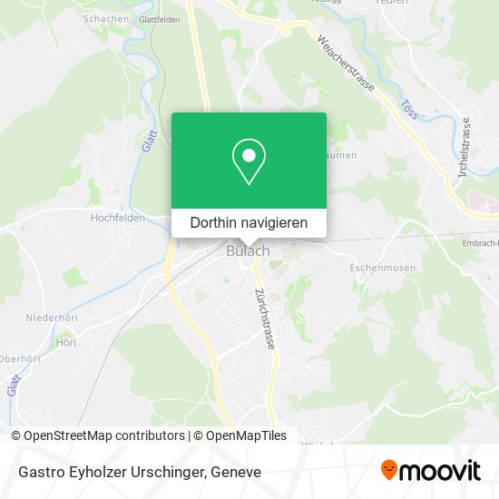 Gastro Eyholzer Urschinger Karte