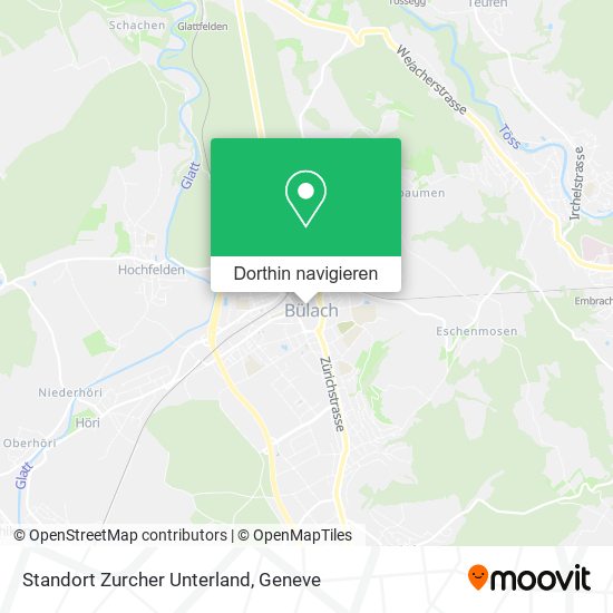 Standort Zurcher Unterland Karte