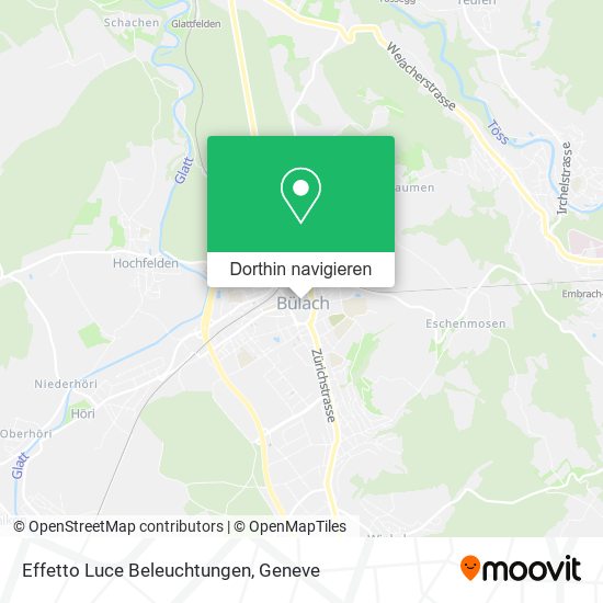 Effetto Luce Beleuchtungen Karte