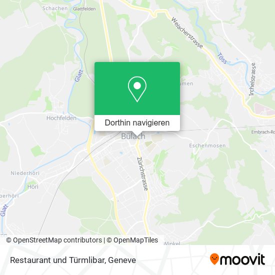 Restaurant und Türmlibar Karte