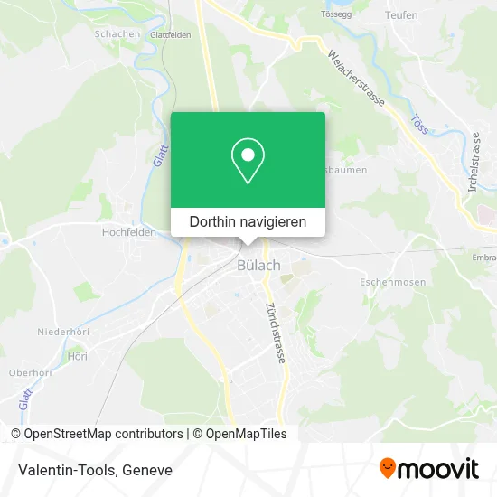 Valentin-Tools Karte