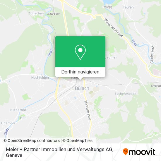 Meier + Partner Immobilien und Verwaltungs AG Karte