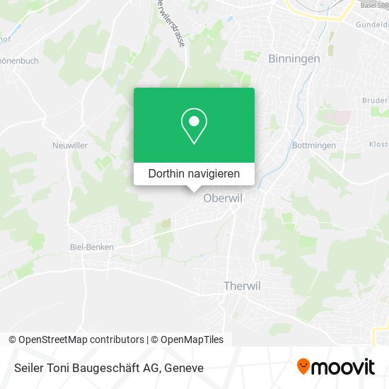 Seiler Toni Baugeschäft AG Karte