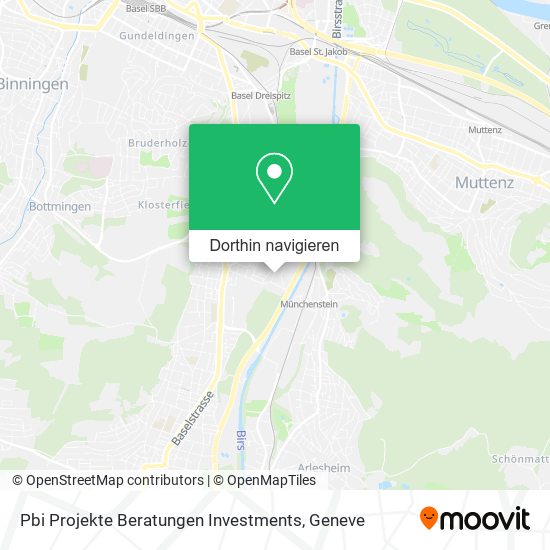 Pbi Projekte Beratungen Investments Karte