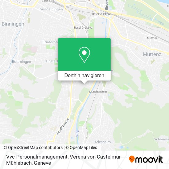 Vvc-Personalmanagement, Verena von Castelmur Mühlebach Karte