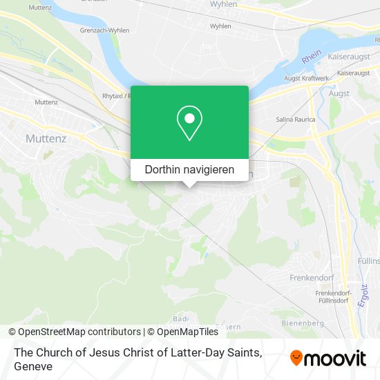 The Church of Jesus Christ of Latter-Day Saints Karte