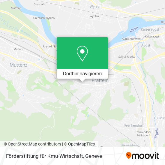 Förderstiftung für Kmu-Wirtschaft Karte