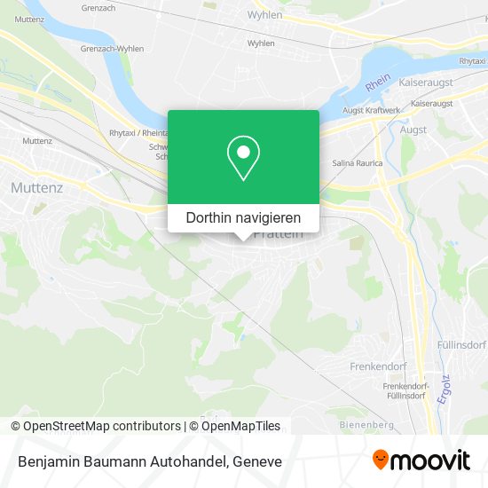 Benjamin Baumann Autohandel Karte