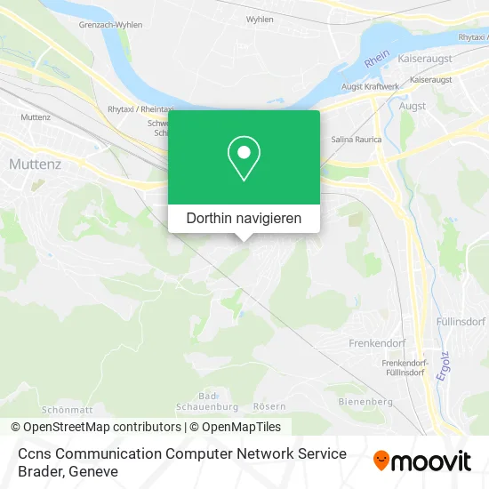 Ccns Communication Computer Network Service Brader Karte