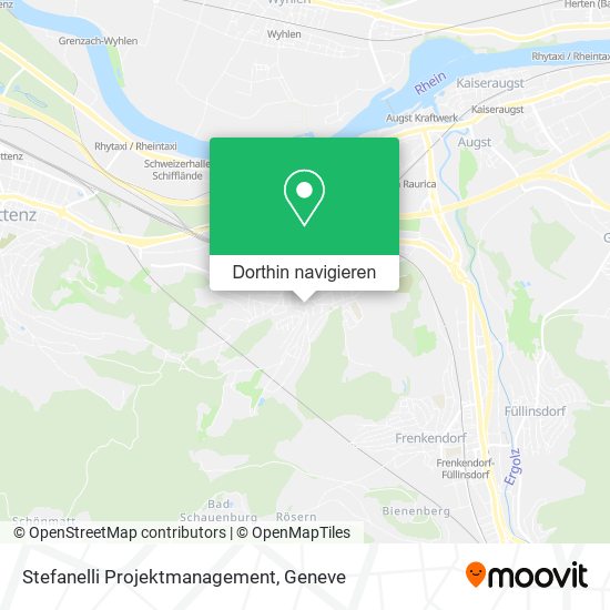 Stefanelli Projektmanagement Karte