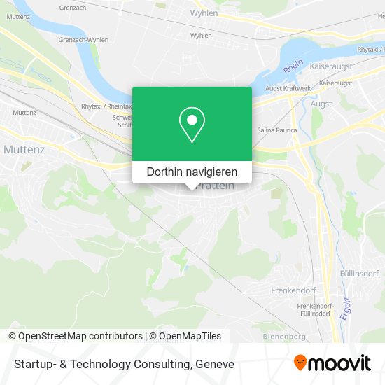Startup- & Technology Consulting Karte