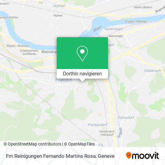 Fm Reinigungen Fernando Martins Rosa Karte