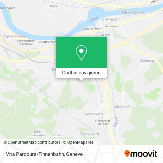 Vita Parcours/Finnenbahn Karte