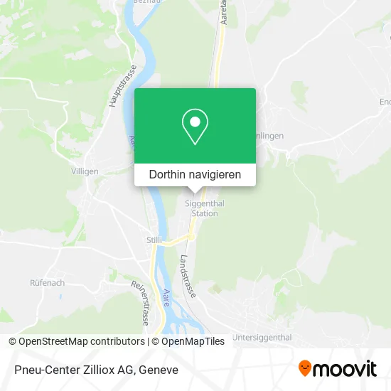 Pneu-Center Zilliox AG Karte