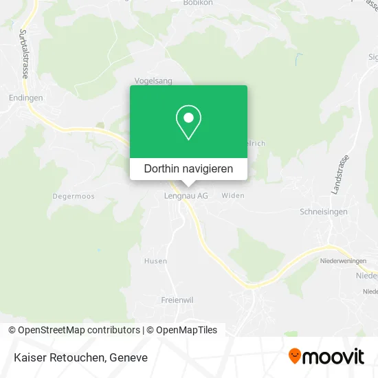 Kaiser Retouchen Karte
