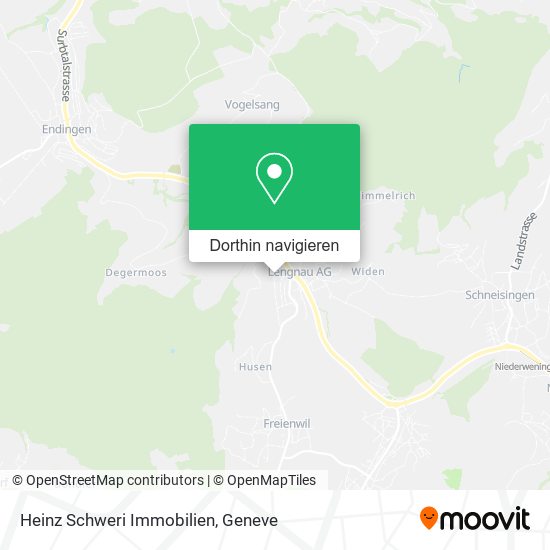 Heinz Schweri Immobilien Karte