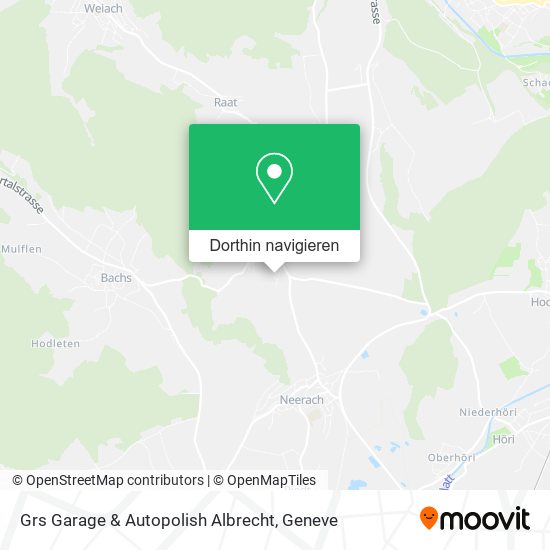 Grs Garage & Autopolish Albrecht Karte