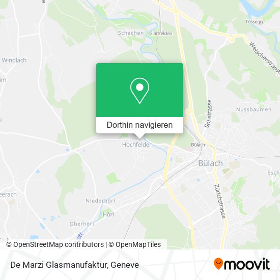De Marzi Glasmanufaktur Karte