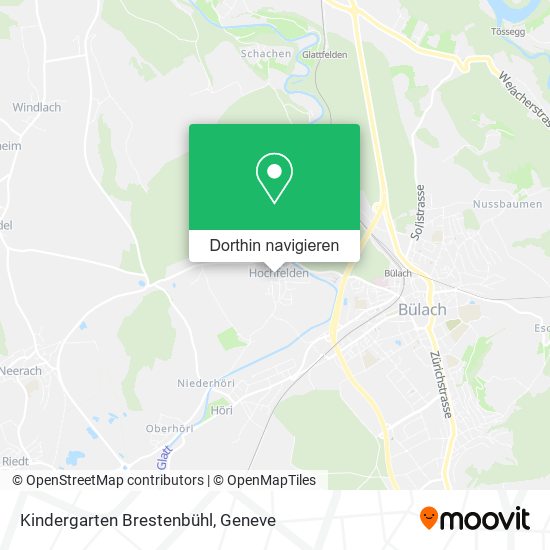Kindergarten Brestenbühl Karte
