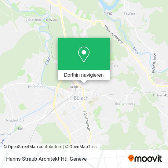 Hanns Straub Architekt Htl Karte