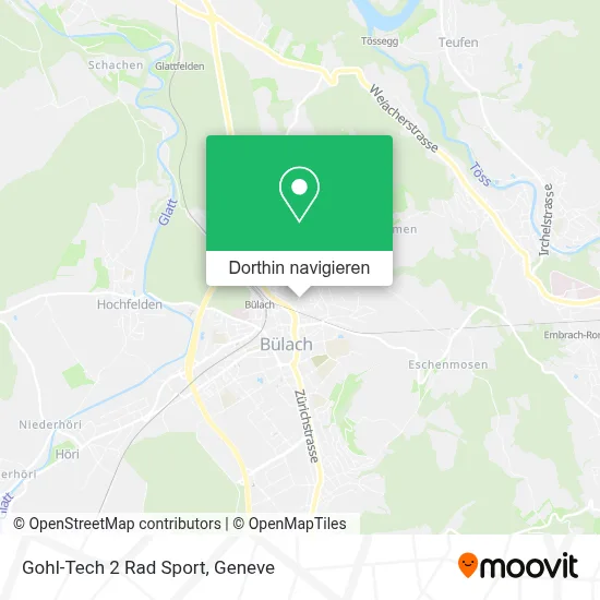 Gohl-Tech 2 Rad Sport Karte