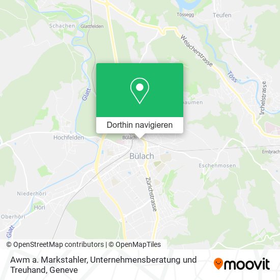 Awm a. Markstahler, Unternehmensberatung und Treuhand Karte
