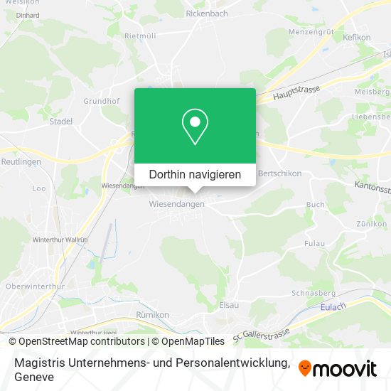 Magistris Unternehmens- und Personalentwicklung Karte