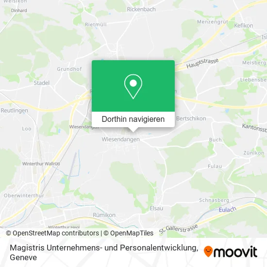 Magistris Unternehmens- und Personalentwicklung Karte