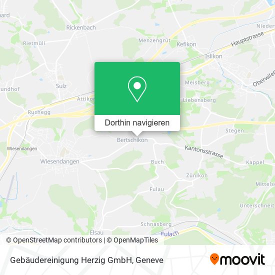 Gebäudereinigung Herzig GmbH Karte