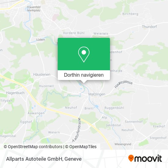 Allparts Autoteile GmbH Karte