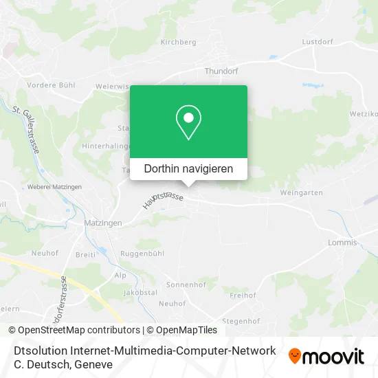 Dtsolution Internet-Multimedia-Computer-Network C. Deutsch Karte